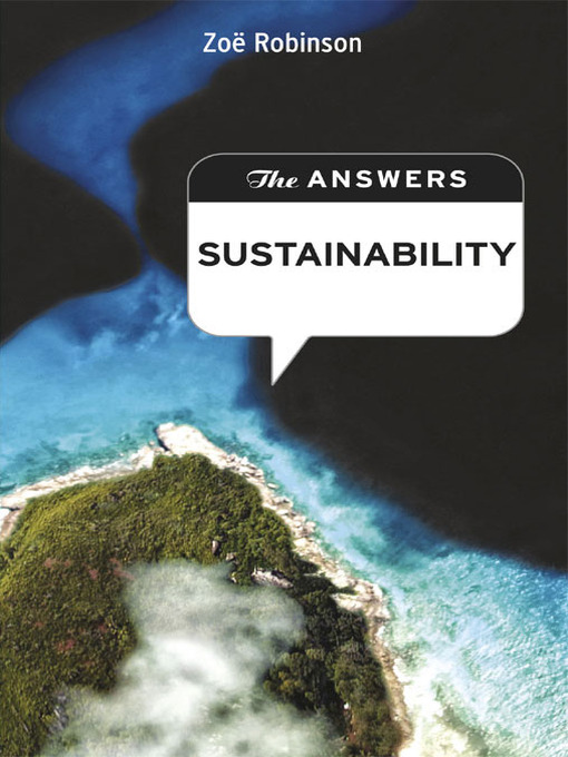 Title details for Sustainability by Zoe Robinson - Available